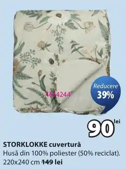JYSK Storklokke cuvertură Ofertă