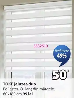 JYSK TOKE jaluzea duo Ofertă