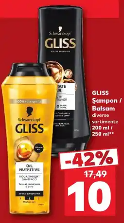 Kaufland Gliss şampon / balsam Ofertă