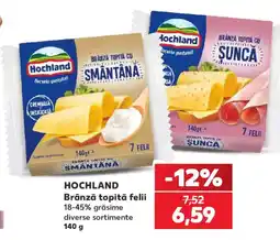 Kaufland Hochland brânză topită felii Ofertă