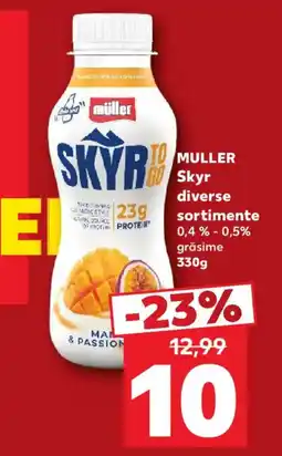 Kaufland muller skyr to go Ofertă