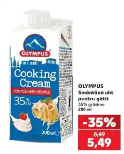 Kaufland Olympus smântână uht pentru gătit Ofertă