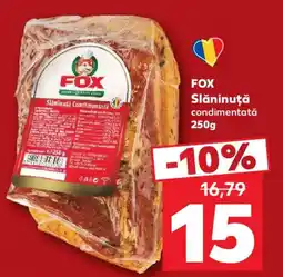 Kaufland Fox slăninuță condimentată Ofertă