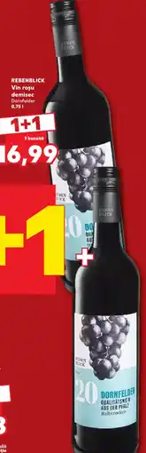 Kaufland Rebenblick vin roșu demisec Ofertă
