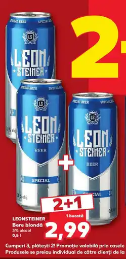 Kaufland Leonsteiner Bere blondă Ofertă