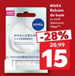 Kaufland Nivea balsam de buze cu acid hialuronic Ofertă