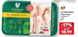 Kaufland La Provincia aripi de pui Ofertă