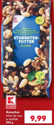 Kaufland Classic amestec miez de nuci și stafide Ofertă