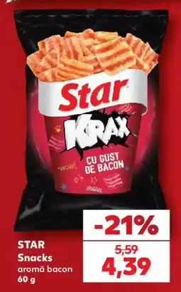 Kaufland Star snacks aromă bacon Ofertă