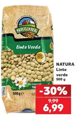 Kaufland Natura Linte Verde Ofertă