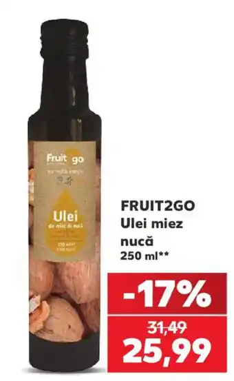 Fruit2go Ulei miez nucă