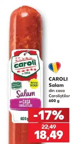 Kaufland Caroli Salam Ofertă