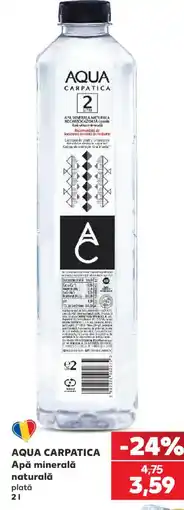 Kaufland Aqua Carpatica Apă minerală naturală Ofertă