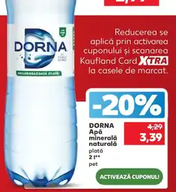Kaufland Dorna apă minerală naturală Ofertă