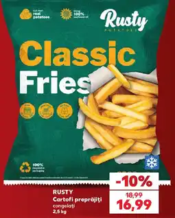 Kaufland Rusty cartofi preprăjiți congelăți Ofertă