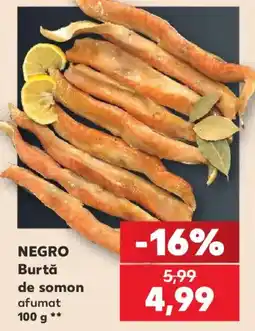 Kaufland Negro burtă de somon afumat Ofertă