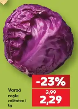 Kaufland Varză roșie calitatea I Ofertă