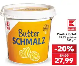 Kaufland K classic butter schmalz Ofertă