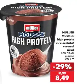 Kaufland muller mousse high protein Ofertă