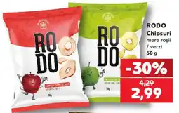 Kaufland Rodo chipsuri mere roșii / verzi Ofertă