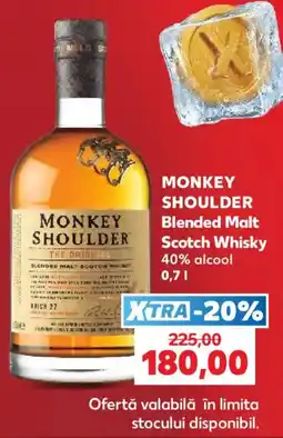 Kaufland Monkey Shoulder Blended Malt Scotch Whisky Ofertă