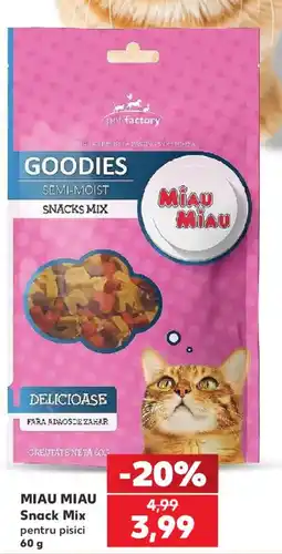 Kaufland Miau Miau Snack Mix Ofertă