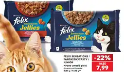 Kaufland Felix sensations fantastic/tasty junior Hrană umedă pisici Ofertă