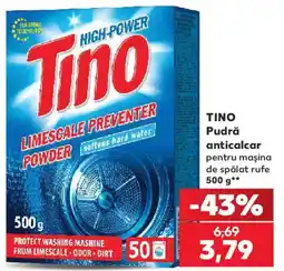 Kaufland Tino pudră anticărcar Ofertă