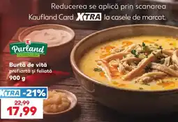 Kaufland Purland burtă de vită prefăcută și feliată Ofertă