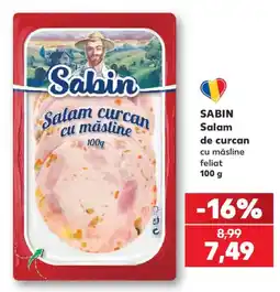 Kaufland Sabin salam de curcan cu măsline Ofertă