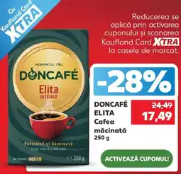 Kaufland Doncafé elita intense Ofertă