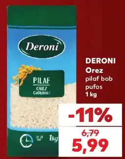 Kaufland Deroni pilaf bob pufos Ofertă