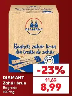 Kaufland Diamant zahăr brun baghete Ofertă