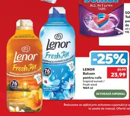 Kaufland Lenor Balsam pentru rufe Ofertă