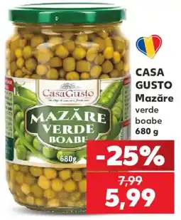 Kaufland Casa Gusto Mazare Verde Boabe Ofertă