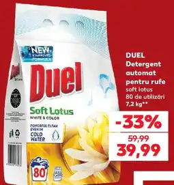 Kaufland Duel detergent automat pentru rufe Ofertă