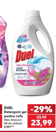Kaufland Duel detergent gel pentru rufe liliac blossom Ofertă
