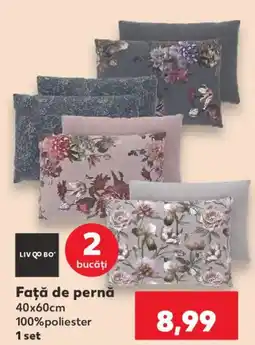 Kaufland Liv Qo Bo față de pernă Ofertă