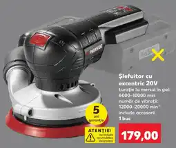 Kaufland Parkside șlefuitor cu excentric 20V Ofertă