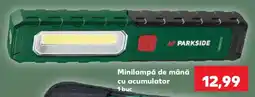 Kaufland Parkside minilampă de mână cu acumulator Ofertă