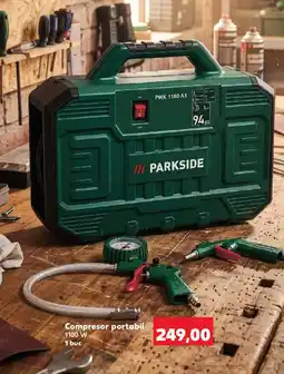 Kaufland Parkside compresor portabil 1100 w Ofertă