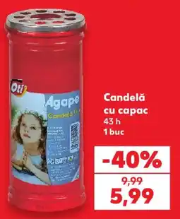 Kaufland Candelă cu capac Ofertă