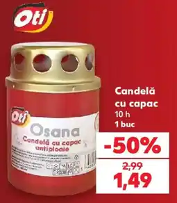 Kaufland Candelă cu capac Ofertă