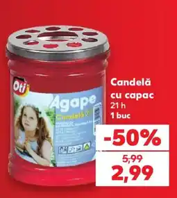 Kaufland Candelă cu capac Ofertă