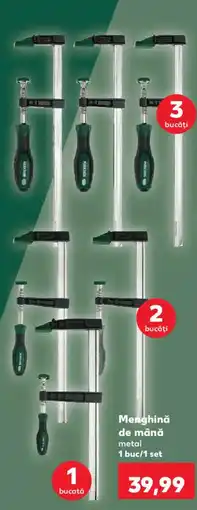 Kaufland Menghină de mână metal Ofertă