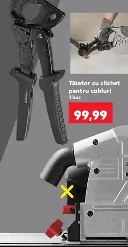 Kaufland Pansure taietor cu clichet pentru cabluri Ofertă
