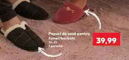 Kaufland Papuci de casă pentru femei/barbați Ofertă