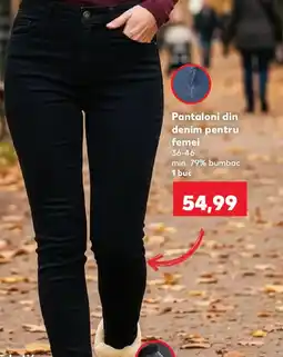 Kaufland Pantaloni din denim pentru femei Ofertă
