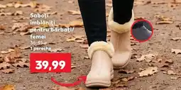 Kaufland Saboti îmblăniți pentru bărbaţi/ femei Ofertă