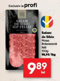 PROFI Salam de Sibiu Masa Bolerească Ofertă